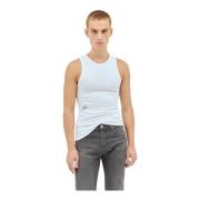 Geribbelde tanktop Levi's , White , Heren