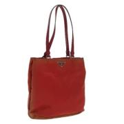 Pre-owned Nylon prada-bags Prada Vintage , Red , Dames