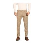 Gabardine Stretch Chinos Regular Fit Mason's , Beige , Heren