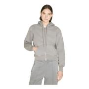 Hoodie in zwaar jersey Our Legacy , Gray , Dames