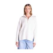 Pull Annsofia Berenice , White , Dames