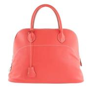 Pre-owned Leather hermes-bags Hermès Vintage , Red , Dames