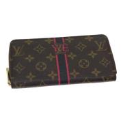 Pre-owned Canvas wallets Louis Vuitton Vintage , Brown , Heren