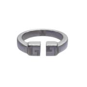 Pre-owned Silver rings Gucci Vintage , Gray , Dames