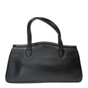 Pre-owned Leather handbags Yves Saint Laurent Vintage , Black , Dames