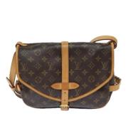 Pre-owned Canvas louis-vuitton-bags Louis Vuitton Vintage , Black , Da...