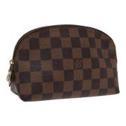 Pre-owned Canvas pouches Louis Vuitton Vintage , Brown , Dames