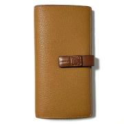 Pre-owned Leather wallets Loewe Pre-owned , Beige , Dames