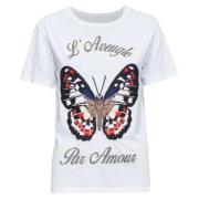 Pre-owned Cotton tops Gucci Vintage , White , Dames