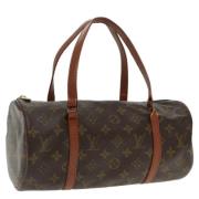 Pre-owned Canvas louis-vuitton-bags Louis Vuitton Vintage , Brown , Da...