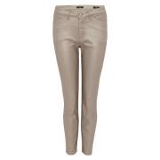 Emily Classy Jeans Opus , Beige , Dames