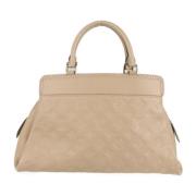 Pre-owned Leather louis-vuitton-bags Louis Vuitton Vintage , Beige , D...