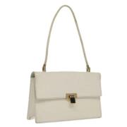 Pre-owned Fabric gucci-bags Gucci Vintage , White , Dames