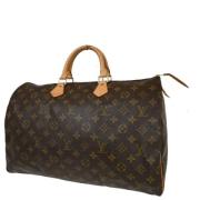 Pre-owned Canvas louis-vuitton-bags Louis Vuitton Vintage , Brown , Da...