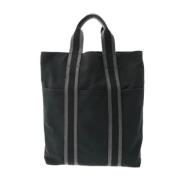 Pre-owned Canvas totes Hermès Vintage , Black , Unisex