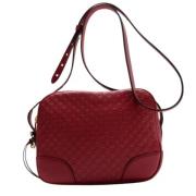 Pre-owned Leather gucci-bags Gucci Vintage , Red , Dames