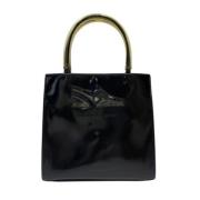 Pre-owned Leather handbags Salvatore Ferragamo Pre-owned , Black , Dam...