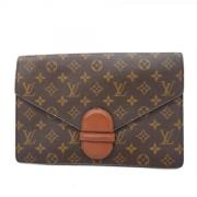 Pre-owned Fabric louis-vuitton-bags Louis Vuitton Vintage , Brown , Da...