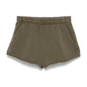 Militaire Micro Shorts Entire Studios , Green , Dames