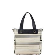 Pre-owned Canvas totes Burberry Vintage , Beige , Dames