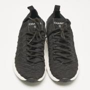 Pre-owned Fabric sneakers Chanel Vintage , Black , Dames