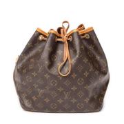 Pre-owned Canvas louis-vuitton-bags Louis Vuitton Vintage , Brown , Da...