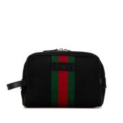 Pre-owned Canvas gucci-bags Gucci Vintage , Black , Dames