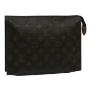 Pre-owned Canvas louis-vuitton-bags Louis Vuitton Vintage , Brown , Da...