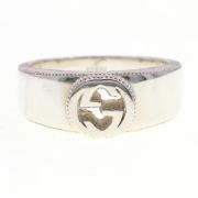 Pre-owned Silver rings Gucci Vintage , Gray , Dames