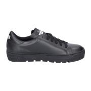 Leren Dames Sneakers Stijlvolle Schoenen Stokton , Black , Dames