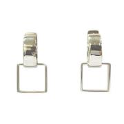 Pre-owned Silver earrings Gucci Vintage , Gray , Dames