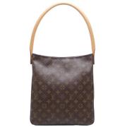 Pre-owned Canvas louis-vuitton-bags Louis Vuitton Vintage , Brown , Da...