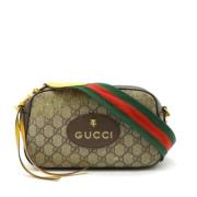 Pre-owned Leather gucci-bags Gucci Vintage , Multicolor , Dames