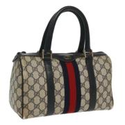 Pre-owned Leather gucci-bags Gucci Vintage , Blue , Dames