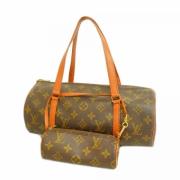 Pre-owned Canvas louis-vuitton-bags Louis Vuitton Vintage , Brown , Da...