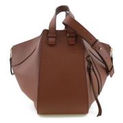 Pre-owned Leather shoulder-bags Loewe Pre-owned , Brown , Dames