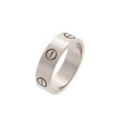 Pre-owned White Gold rings Cartier Vintage , Gray , Dames