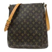 Pre-owned Canvas louis-vuitton-bags Louis Vuitton Vintage , Brown , Da...