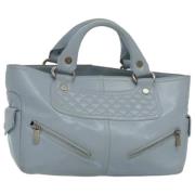 Pre-owned Leather celine-bags Celine Vintage , Blue , Dames