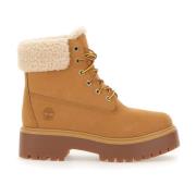 Gele Stone Street Mid Laarzen Timberland , Yellow , Dames