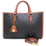 Pre-owned Leather celine-bags Celine Vintage , Brown , Dames