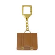 Pre-owned Metal key-holders Givenchy Pre-owned , Brown , Dames