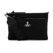 Zwarte Penny Crossbody Tas Vivienne Westwood , Black , Dames