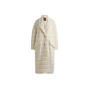 Stijlvolle Herenoverhemd Collectie Hugo Boss , Beige , Dames