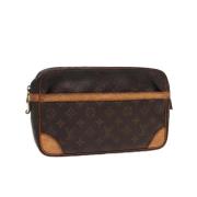 Pre-owned Canvas louis-vuitton-bags Louis Vuitton Vintage , Brown , Da...