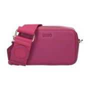 Glanzend Effect Synthetisch Leren Tas Liu Jo , Pink , Dames