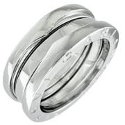 Pre-owned White Gold rings Bvlgari Vintage , Gray , Dames