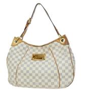 Pre-owned Canvas louis-vuitton-bags Louis Vuitton Vintage , White , Da...