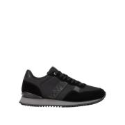 Casual hardloopschoenen met contrastdetails Napapijri , Black , Heren