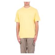 Geverfde Jersey Tee in Macaron Circolo 1901 , Yellow , Heren